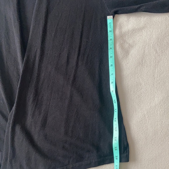 Simons Open-Front Cardigan (Black) - Picture 12 of 14